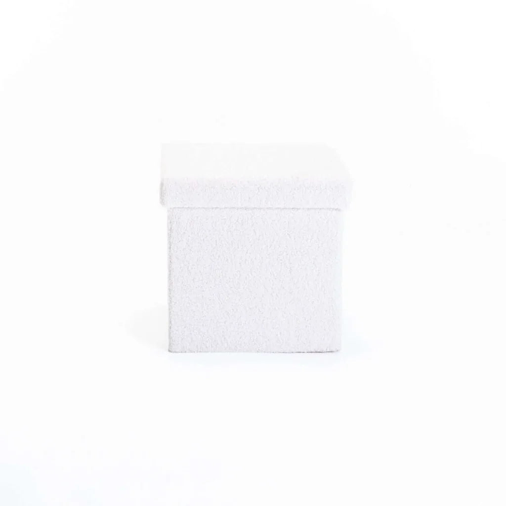 Naome Fleece Single Ottoman