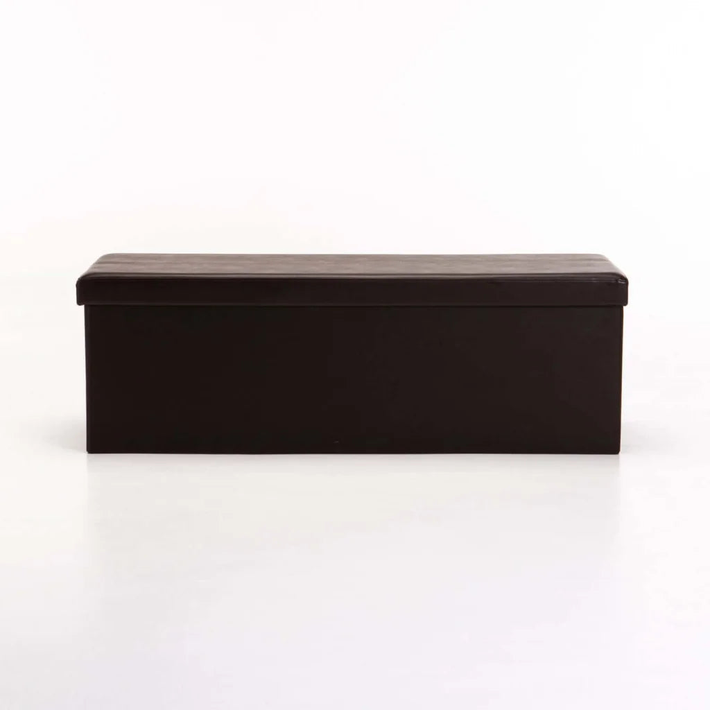 Naome Leather Touch Triple Ottoman