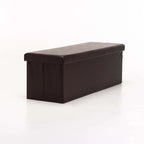 Naome Leather Touch Triple Ottoman