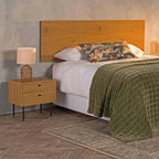 Nash Rattan Cage - Cream Fabric Shade