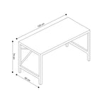 Eydis 120cm Desk - Beech