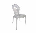 Wedding dining chair without arms clear