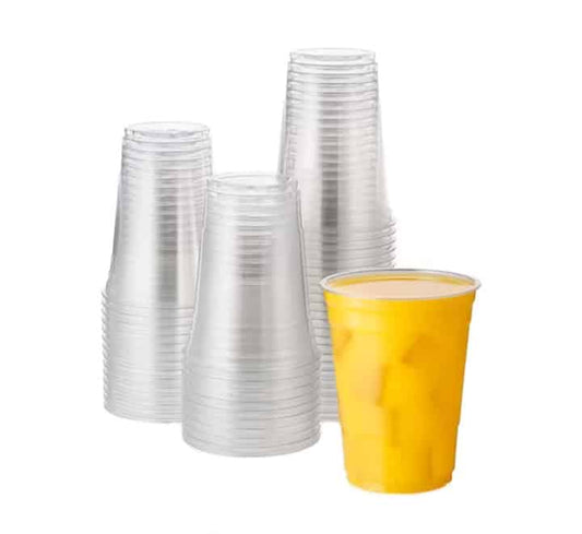 650ml Disposable Plastic Smoothie Cups 50s