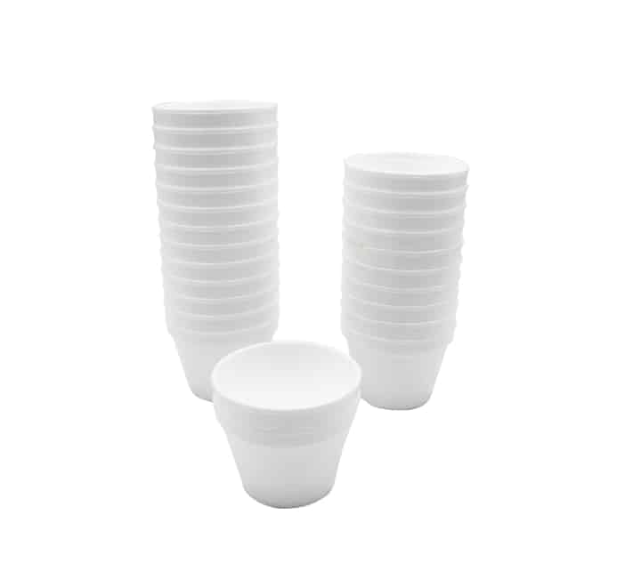 125ml Fomo Ice-Cream Cups White 25s
