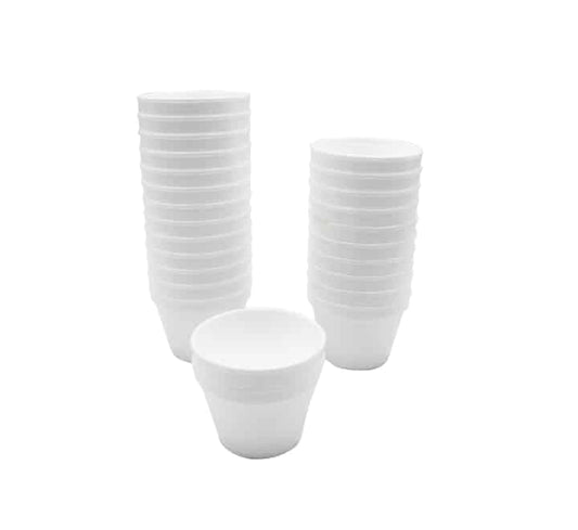 125ml Fomo Ice-Cream Cups White 25s