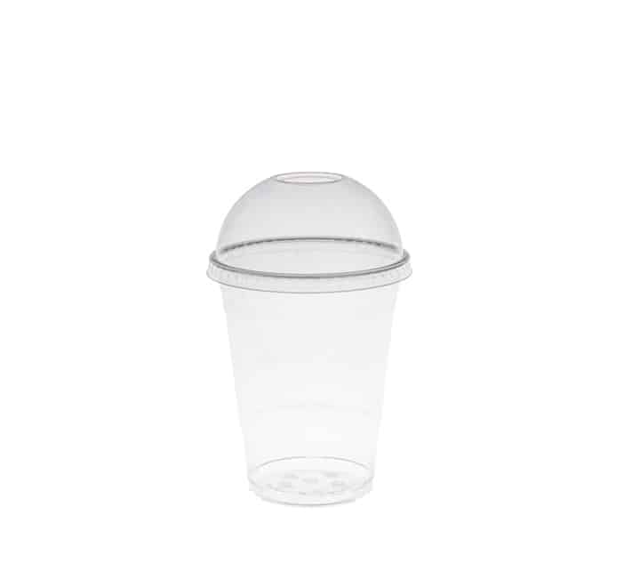 Plastic Smoothie Cups with Dome Lids 50s