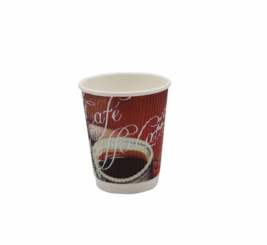 Ripple Double Wall Coffee Cups 25s