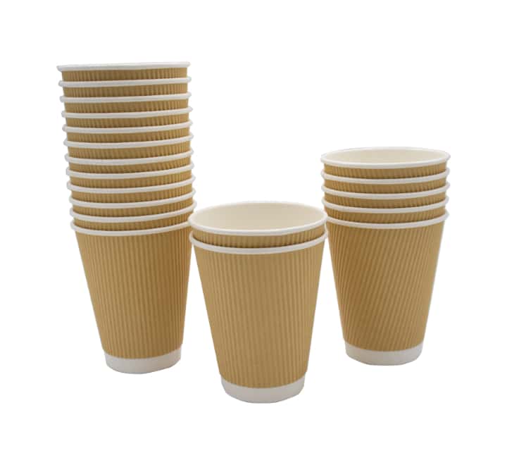 Double Wall Coffee Cups 25pcs (350ml)