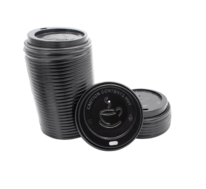Black Cup Lids 50s (350ml)