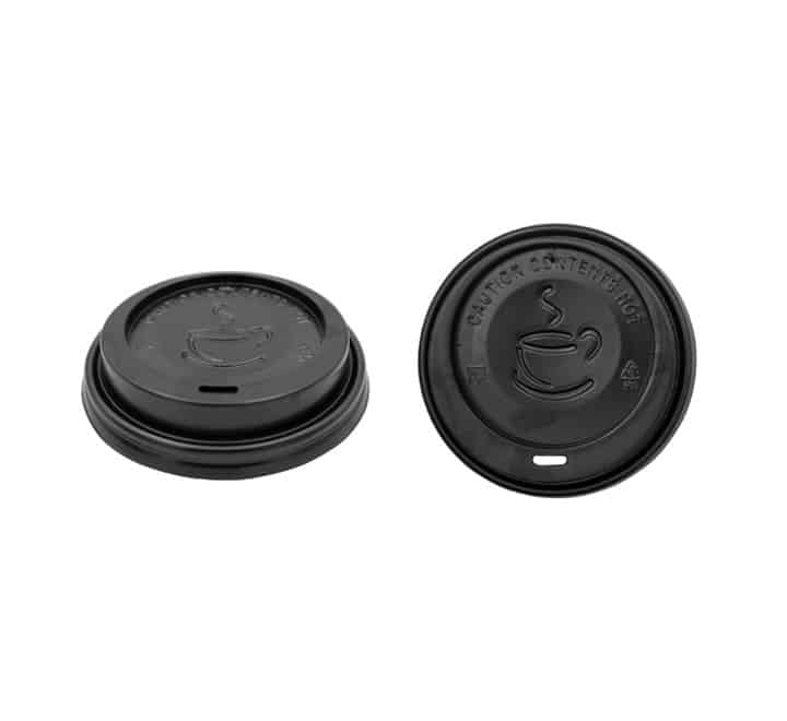 Black Cup Lids 50s (250ml)