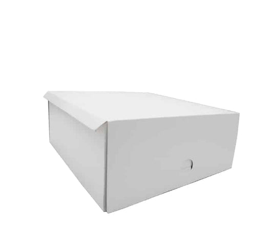 White Cake Box