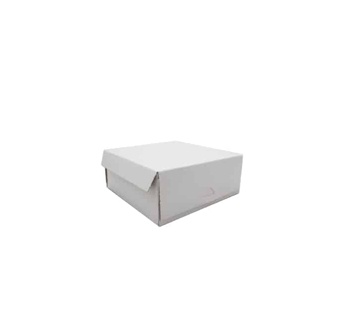 White Cake Box