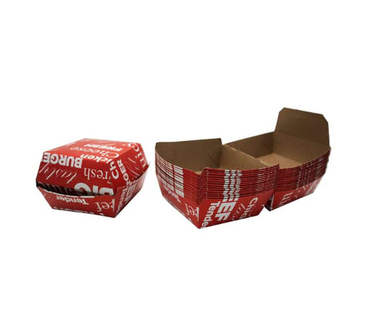 Burger Clamshell Medium 100s