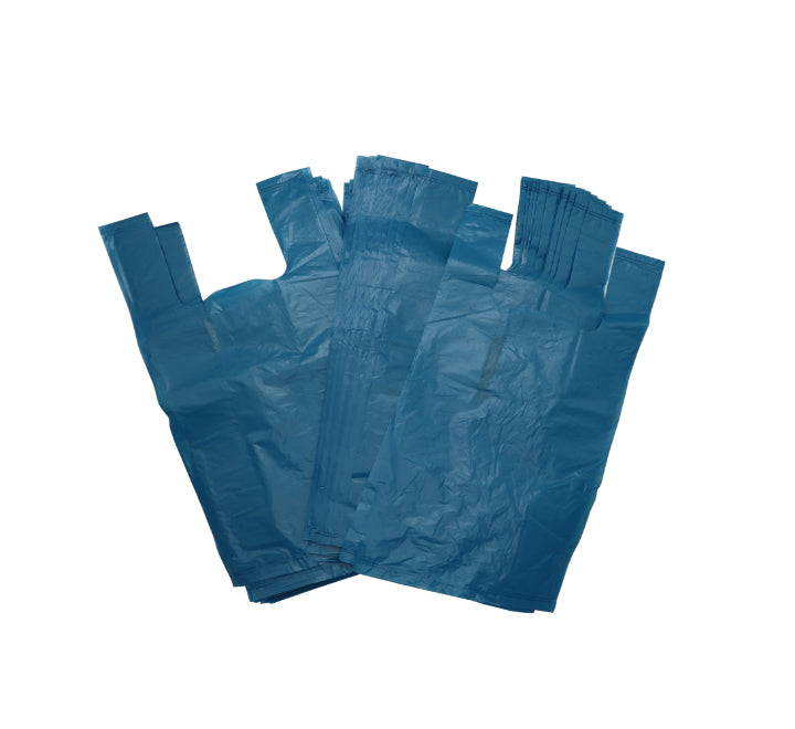 Blue Plastic Bags 100s
