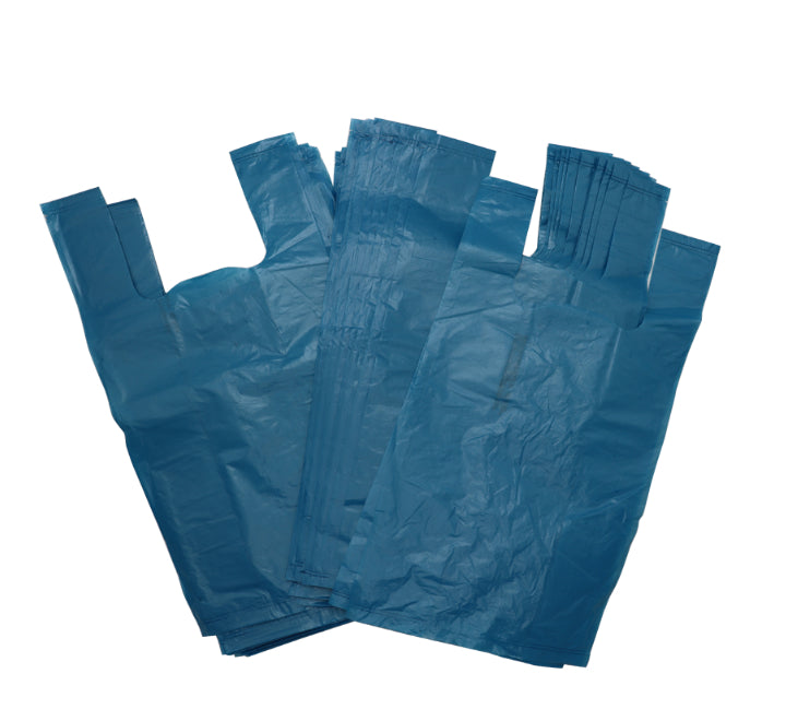 Blue Plastic Bags 100s