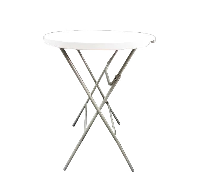 Round Plastic Cocktail Table 80cm