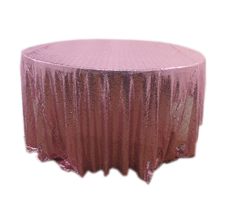 Sequins Round Table Cloth