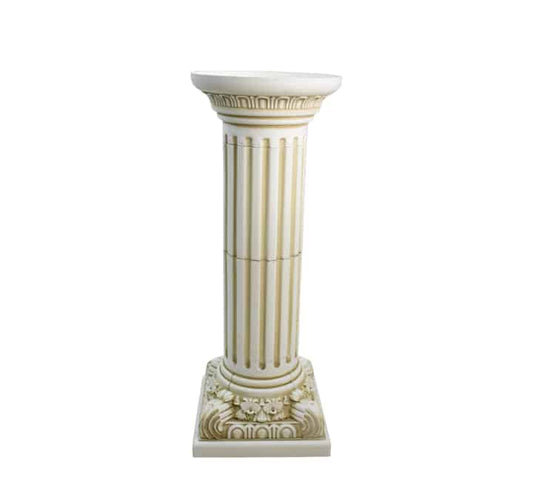 Ivory Plastic Pillar 92cm