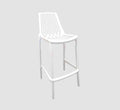 Verona Bar Stool - White
