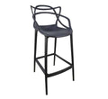 Web Cocktail Bar Stool - Black