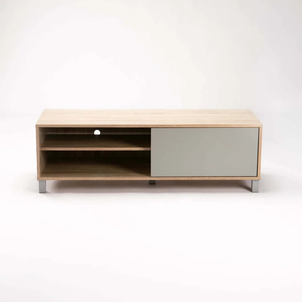 Radicchio 1 Door TV Unit - Oak
