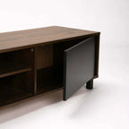 Radicchio 1 Door TV Unit - Walnut