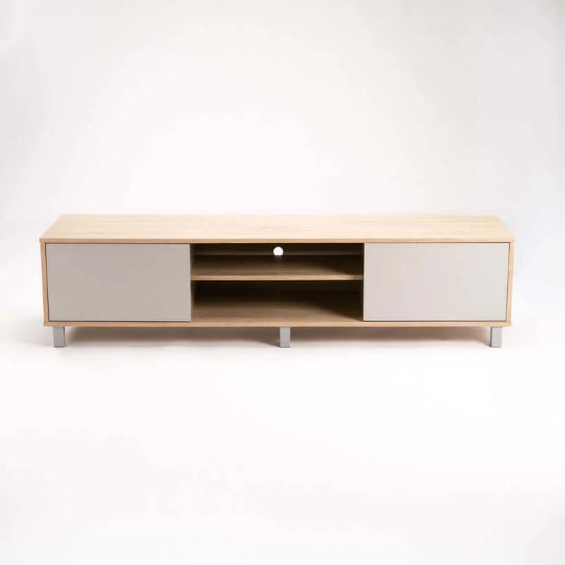 Radicchio 2 Door TV Unit - Oak