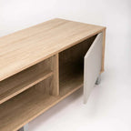 Radicchio 2 Door TV Unit - Oak