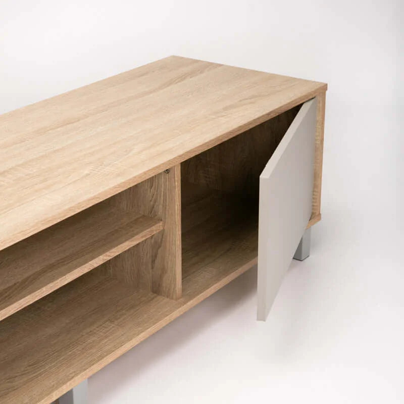Radicchio 2 Door TV Unit - Oak