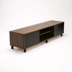 Radicchio 2 Door TV Unit - Walnut