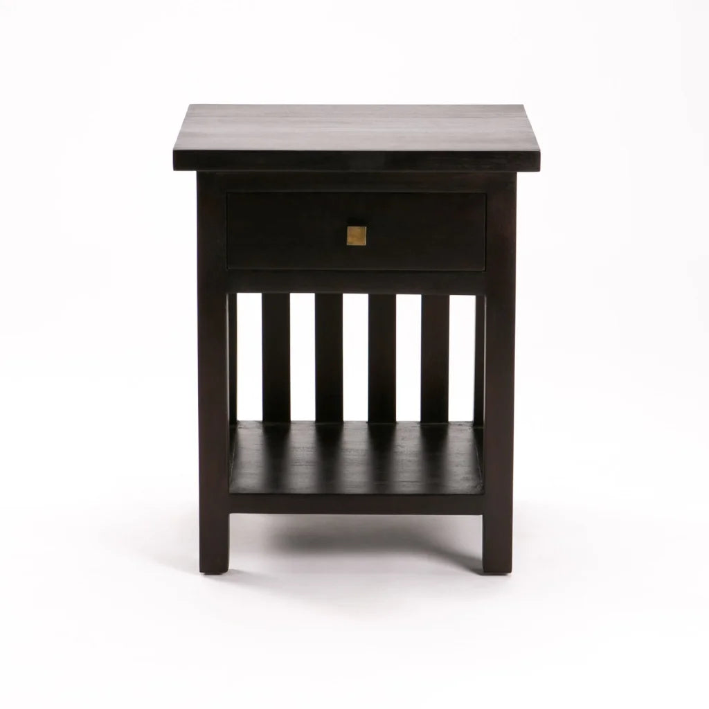 Raykie 1 Drawer Pedestal - Mahogany