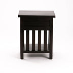 Raykie 1 Drawer Pedestal - Mahogany