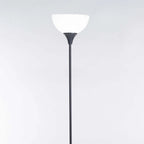 Rutabaga Black Metal - White Acrylic Shade 180cm