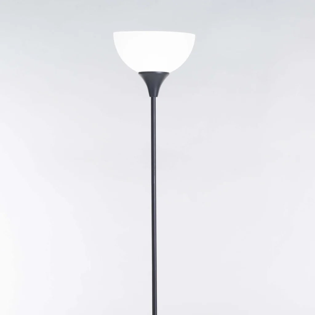 Rutabaga Black Metal - White Acrylic Shade 180cm