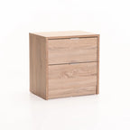 Ruzeiza 2 Drawer Pedestal - Oak