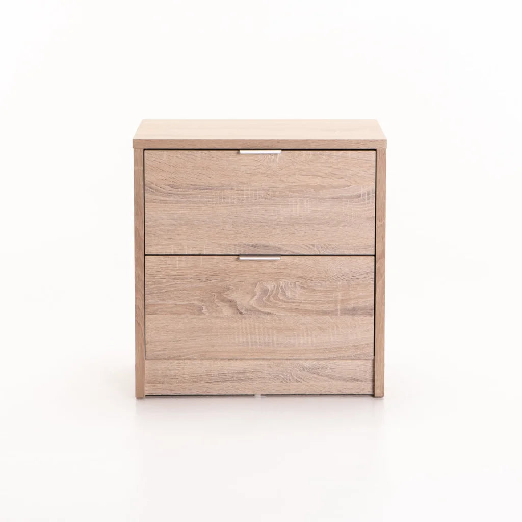 Ruzeiza 2 Drawer Pedestal - Oak