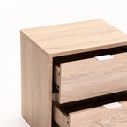 Ruzeiza 2 Drawer Pedestal - Oak