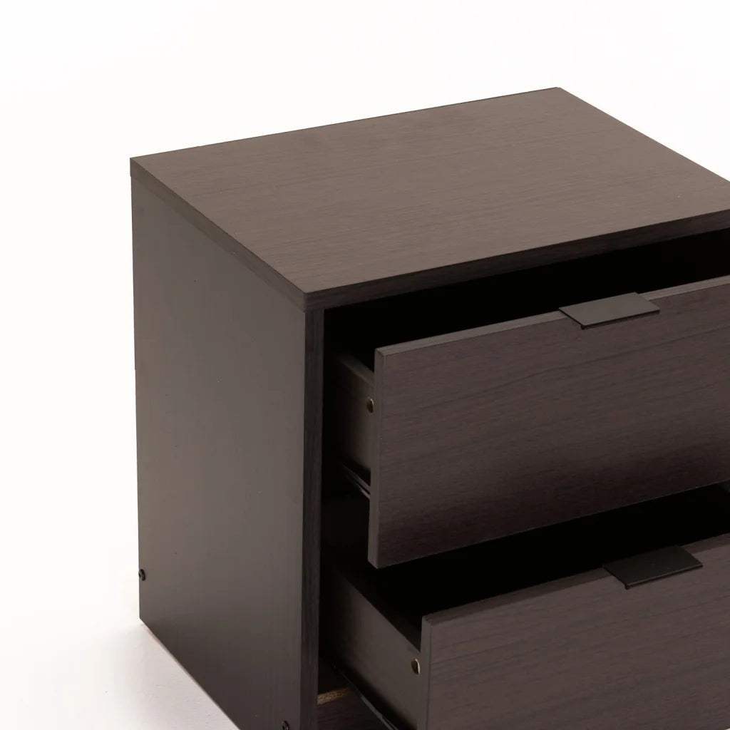Ruzeiza 2 Drawer Pedestal - Wenge
