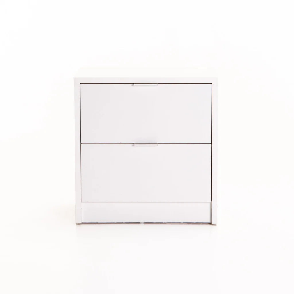 Ruzeiza 2 Drawer Pedestal - White