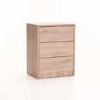 Ruzeiza 3 Drawer Pedestal - Oak