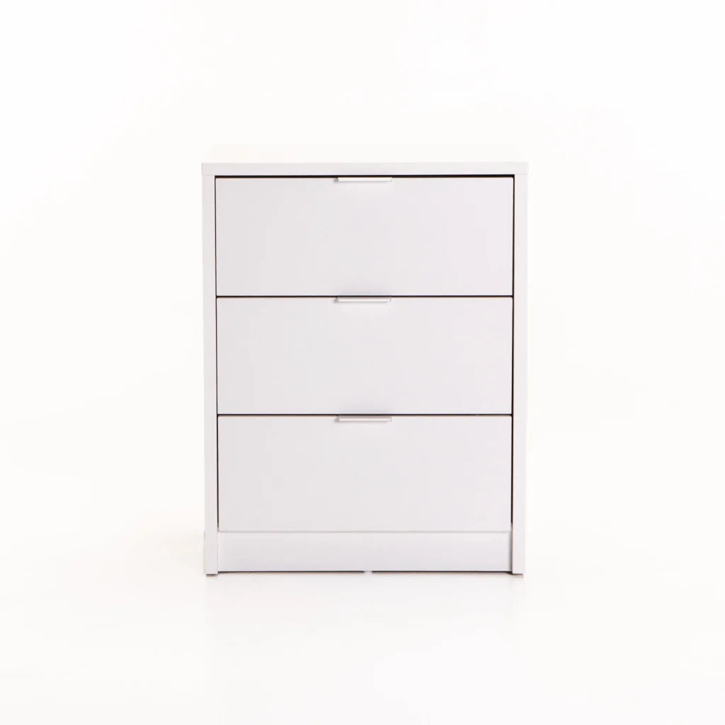 Ruzeiza 3 Drawer Pedestal - White