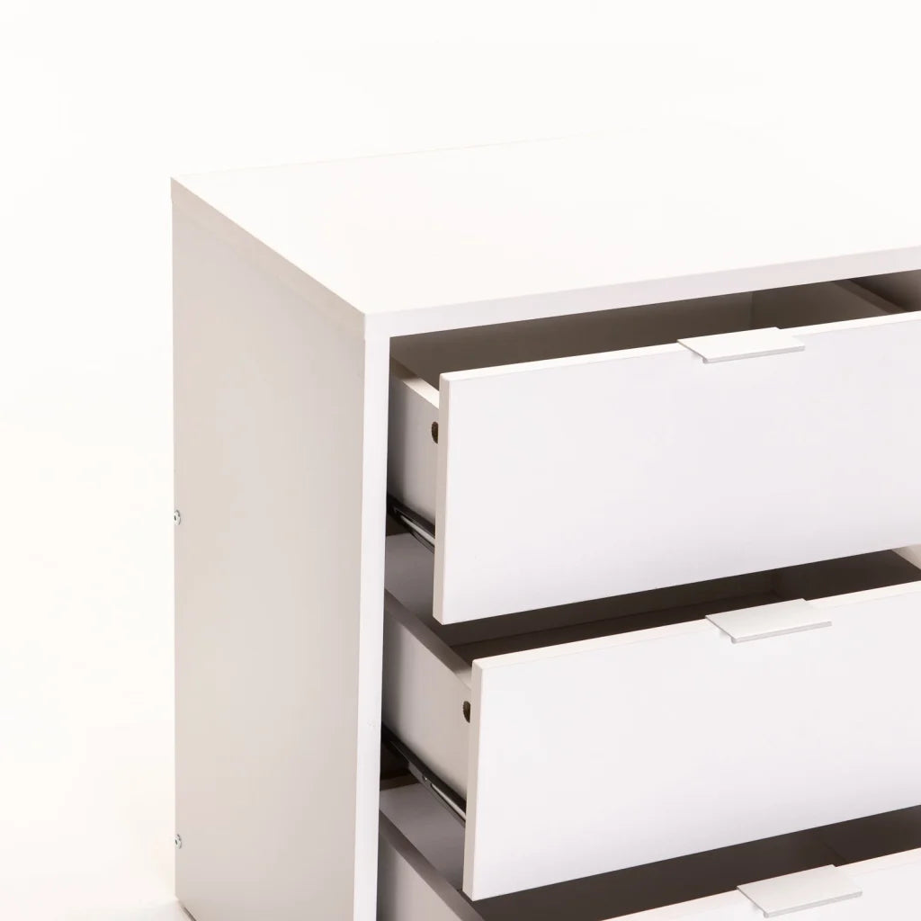 Ruzeiza 3 Drawer Pedestal - White