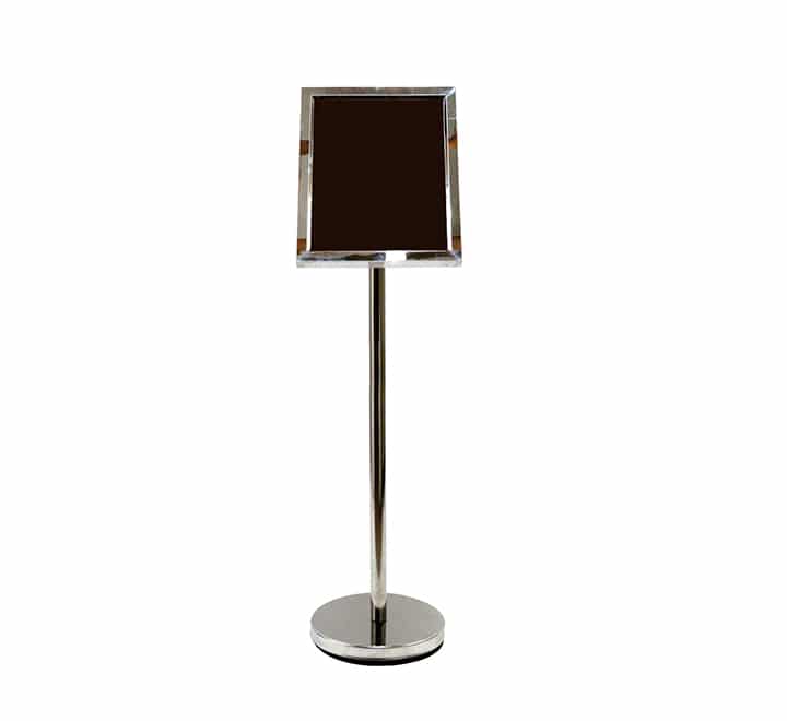 Menu Board Silver