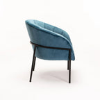 Sajah Velvet Chair - Blue