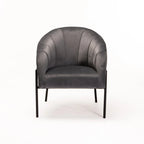 Sajah Velvet Chair - Grey