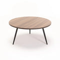 Sangrio 80cm Round Coffee Table - Brown