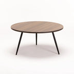 Sangrio 80cm Round Coffee Table - Brown