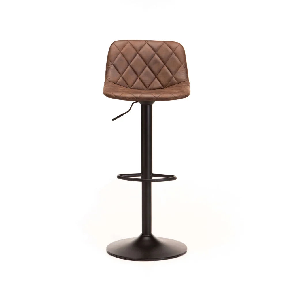 Savanna Fabric Barstool - Brown