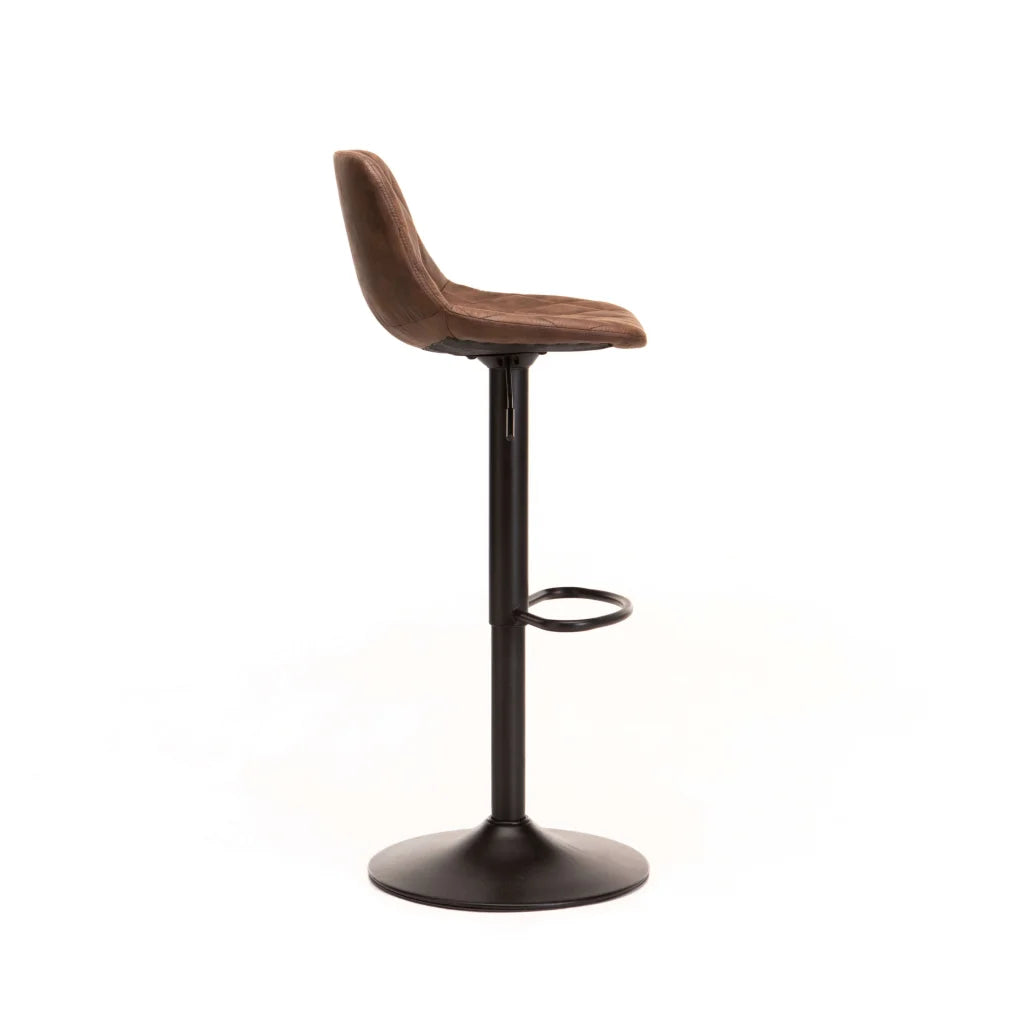 Savanna Fabric Barstool - Brown