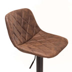 Savanna Fabric Barstool - Brown